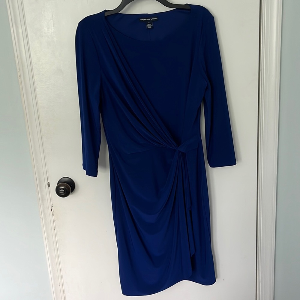 Blue dress